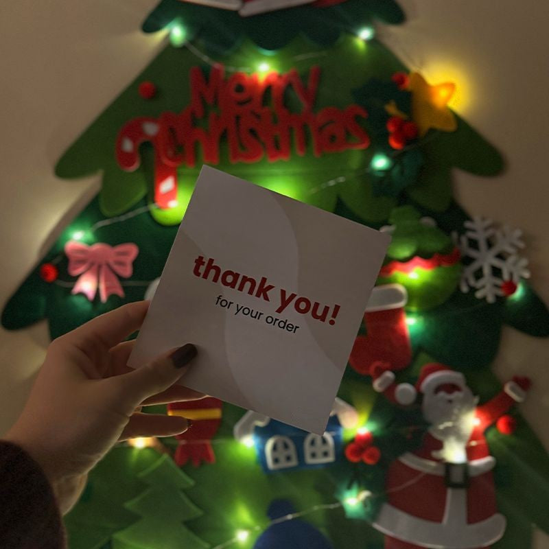 Felt Christmas Tree Set